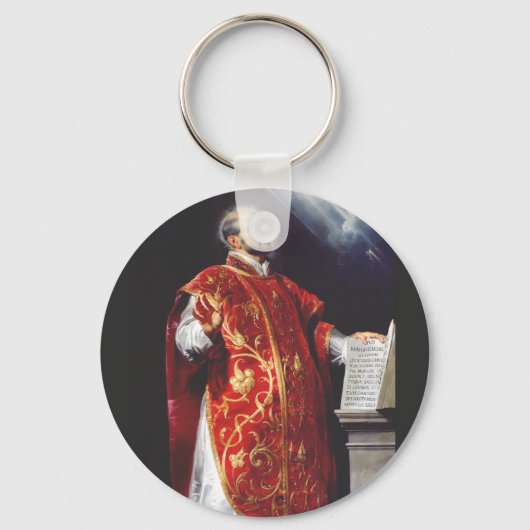 ロヨラの聖イグネイシャス キーホルダー (正面)