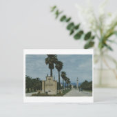 ロヨラ大学キャンパスエントランス（1968年頃） ポストカード (スタンド正面)