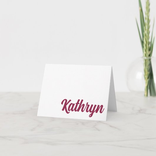 ロヨラ大学シカゴ オリジナルメッセージカード サンキューカード (正面)