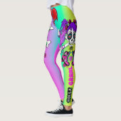 ロラグラルプンクロックインスパイアカラフルレギンス レギンス (左)