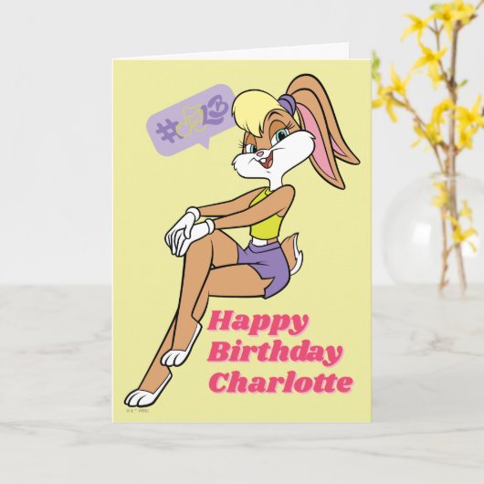 ロラシティング カード (黄色い花)