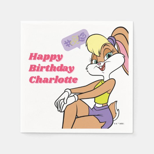 ロラシティング スタンダードカクテルナプキン (正面)