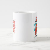 ロラバニーがあなたの雰囲気を決める ジャンボコーヒーマグカップ (正面)