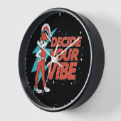 ロラバニーがあなたの雰囲気を決める 壁時計 (傾斜)