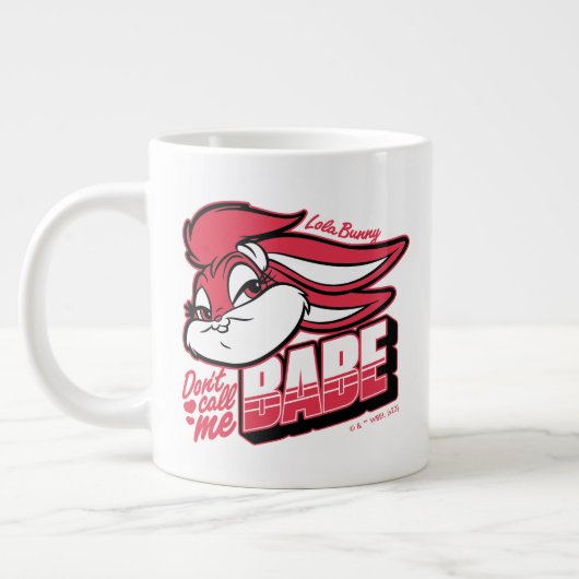 ロラバニーは私をBabeと呼ばない ジャンボコーヒーマグカップ (左)