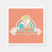 ロラバニーハグ今日のバニー スタンダードカクテルナプキン (正面)