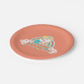 ロラバニーハグ今日のバニー ペーパープレート (アングル)