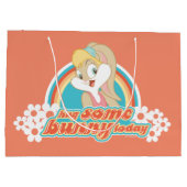 ロラバニーハグ今日のバニー ラージペーパーバッグ (裏面)