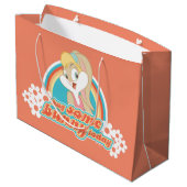 ロラバニーハグ今日のバニー ラージペーパーバッグ (裏面アングル)