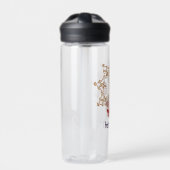 ロラバニーヨガロータスポーズ ウォーターボトル (正面)