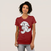 ロラバニー気のあるそぶりをした Tシャツ (正面フル)