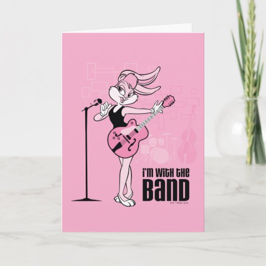 ロラバニー私はバンドと一緒にいる カード (正面)