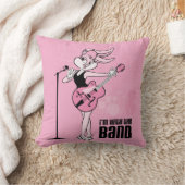 ロラバニー私はバンドと一緒にいる クッション (ブランケット)