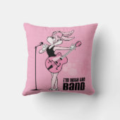 ロラバニー私はバンドと一緒にいる クッション (裏面)