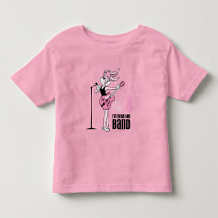 ロラバニー私はバンドと一緒にいる トドラーTシャツ