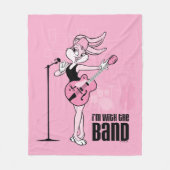 ロラバニー私はバンドと一緒にいる フリースブランケット (正面)