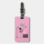 ロラバニー私はバンドと一緒にいる ラゲッジタグ (正面縦)