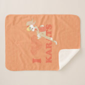 ロラバニーIハート金 シェルパブランケット (正面(横))