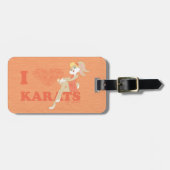 ロラバニーIハート金 ラゲッジタグ (正面横)