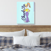 ロラフィンガーハート キャンバスプリント (インサイチュ (寝室))