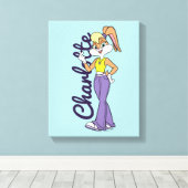 ロラフィンガーハート キャンバスプリント (インサイチュ (ウッドフロア))