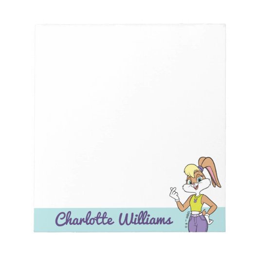 ロラフィンガーハート ノートパッド (正面)