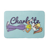 ロラフィンガーハート バスマット (正面)