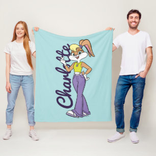 ロラフィンガーハート フリースブランケット