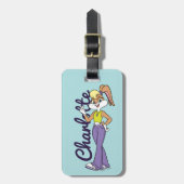 ロラフィンガーハート ラゲッジタグ (正面縦)