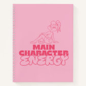 ロラメインキャラクターエネルギー ノートブック (正面)