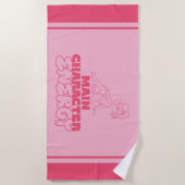 ロラメインキャラクターエネルギー ビーチタオル (正面)