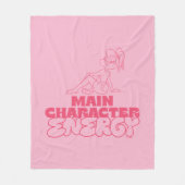 ロラメインキャラクターエネルギー フリースブランケット (正面)