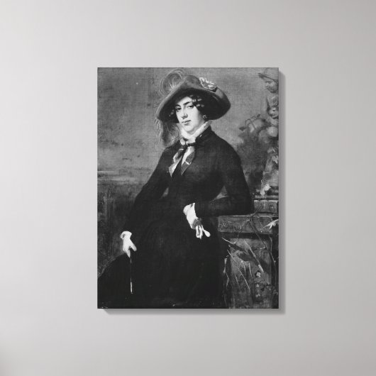 ロラモンテスポートレート, 1844 キャンバスプリント (正面)
