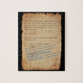 "ロランド手紙"のパズル ジグソーパズル