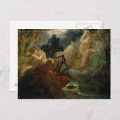 ロラ銀行で ポストカード (正面/裏面)