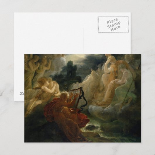 ロラ銀行で ポストカード (正面/裏面)