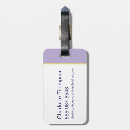 ロラ1996ヴィベ ラゲッジタグ (裏面縦)