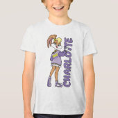 ロラ・チューンスクワッド™バーシティハート トライブレンドTシャツ (正面)