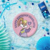 ロラ・チューンスクワッド™バーシティハート ペーパープレート (パーティー)