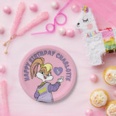 ロラ・チューンスクワッド™バーシティハート ペーパープレート (パーティー)