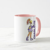 ロラ・チューンスクワッド™バーシティハート マグカップ (正面右)