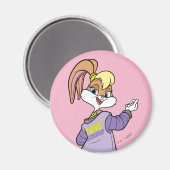 ロラ・チューンスクワッド™バーシティハート マグネット (正面/裏面)