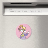 ロラ・チューンスクワッド™バーシティハート マグネット (インサイチュ (食洗機))