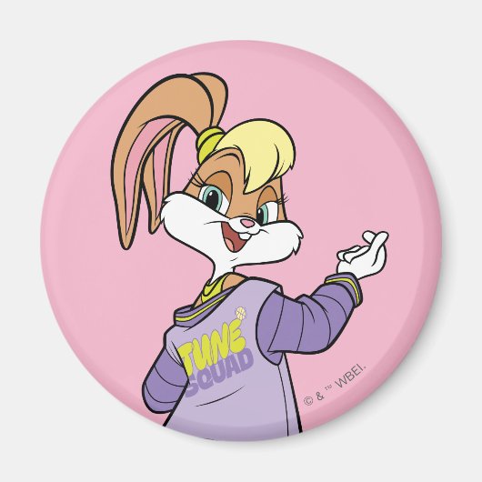 ロラ・チューンスクワッド™バーシティハート マグネット (正面)