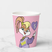 ロラ・チューンスクワッド™バーシティハート 紙コップ (裏面)