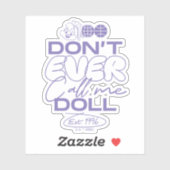 ロラ「ドールなんて呼ぶな」 シール (シート)