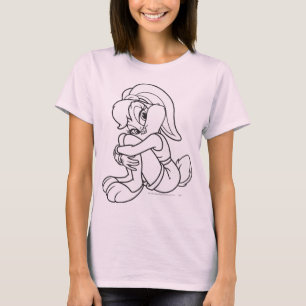 ロラ·バニー気のあるそぶりをした Tシャツ