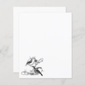 ロリオリヴィンテージデザインイタリアン紙 (正面/裏面)