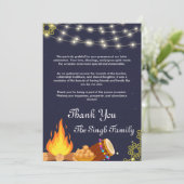 ロリサンキューカードテンプレート 招待状 (スタンド正面)