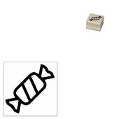 ロリシンプルー包まれたミニチュアゴムスタンプ ラバースタンプ (押印)